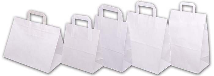 torby papierowe biale plaski